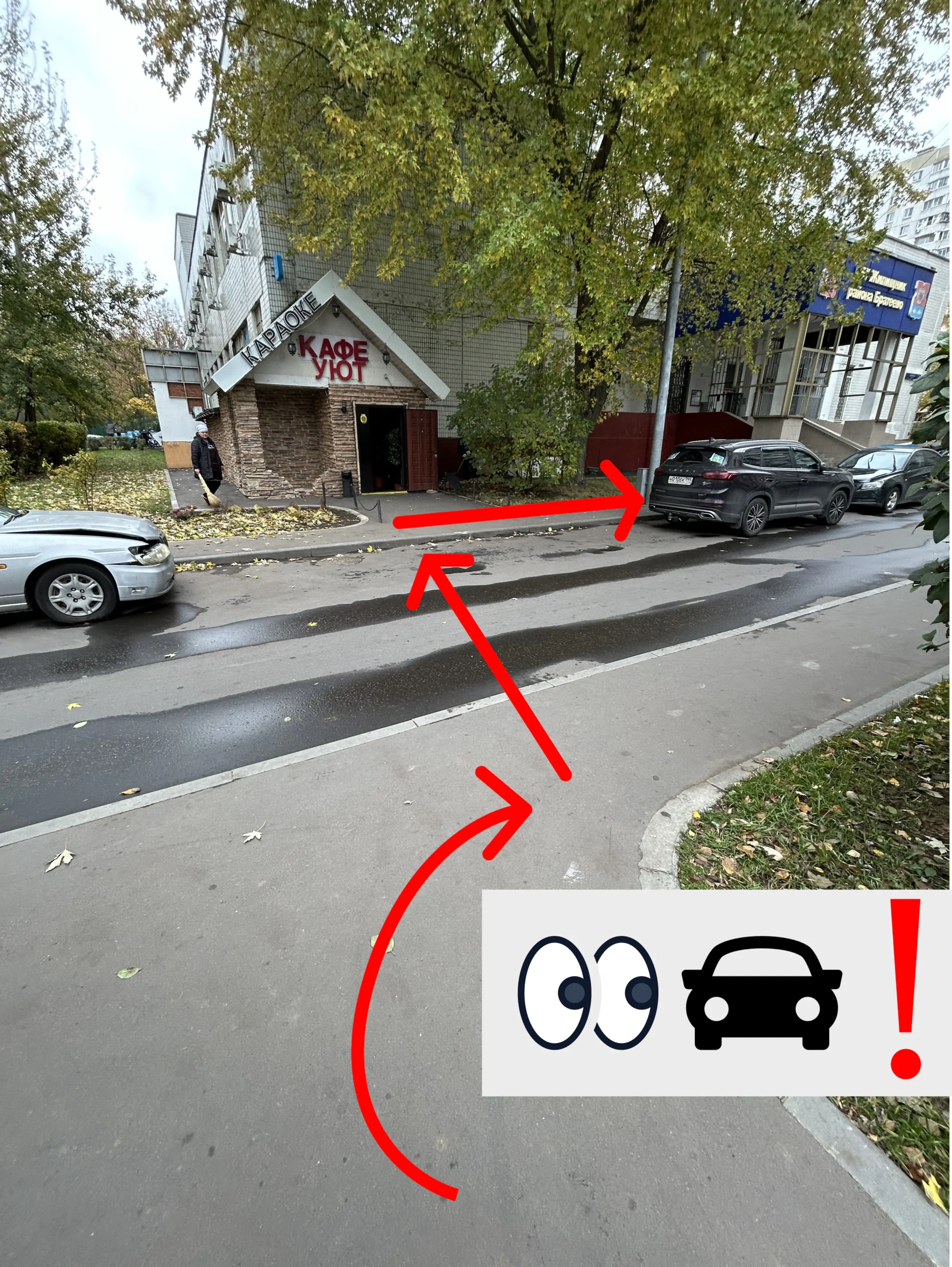 Перейти дорогу